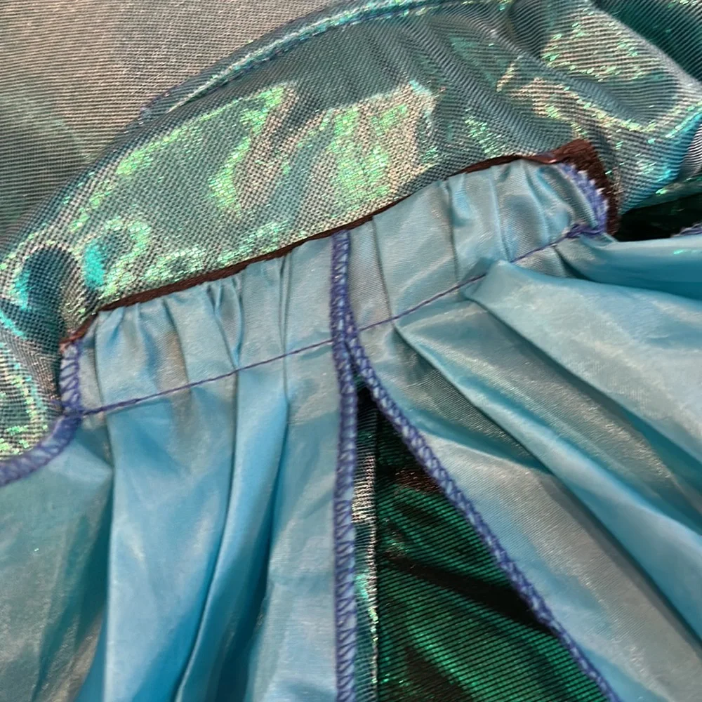 Peacock Dress with Wings